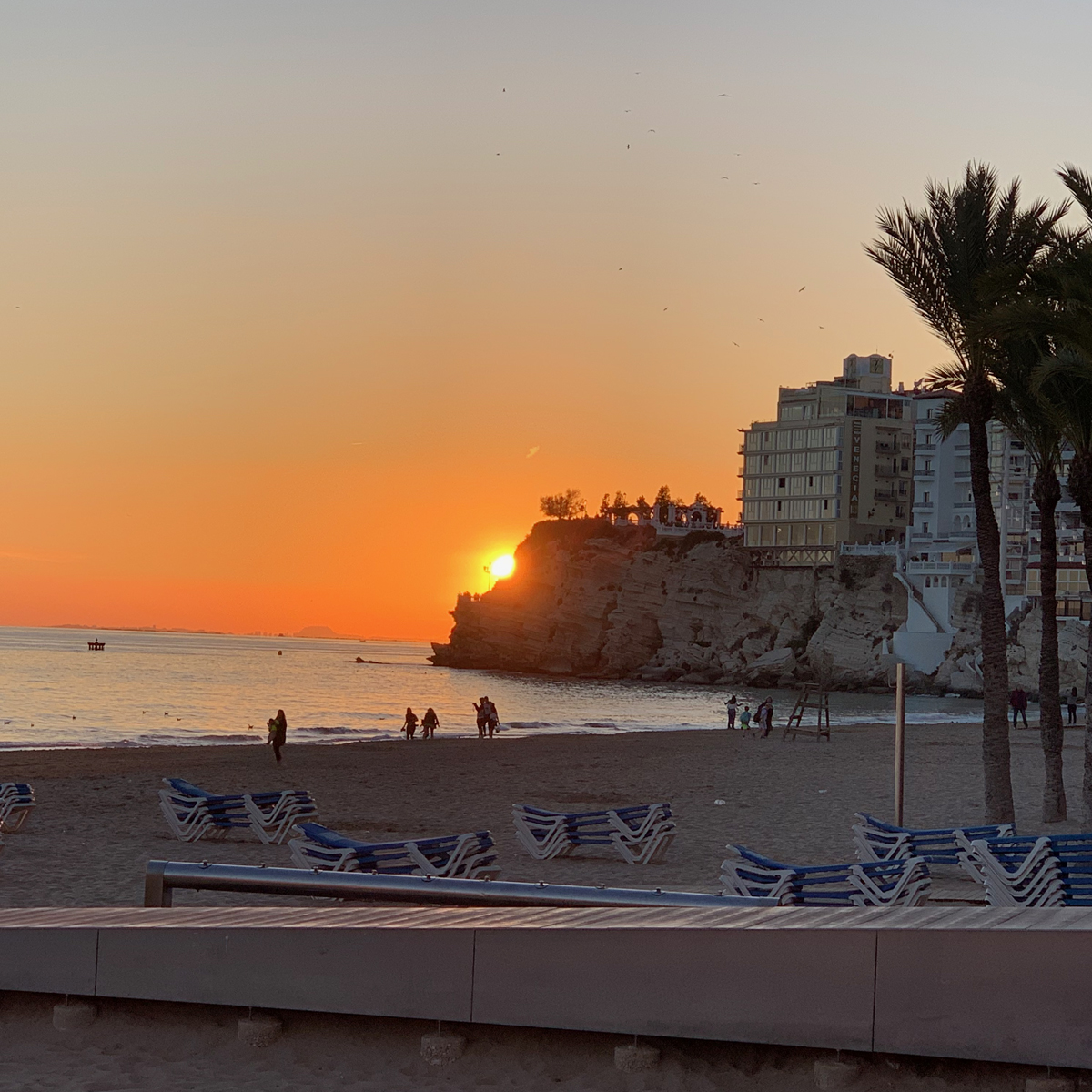 Atardecer Castillo Benidorm